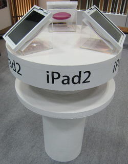 ipad2展示テーブル